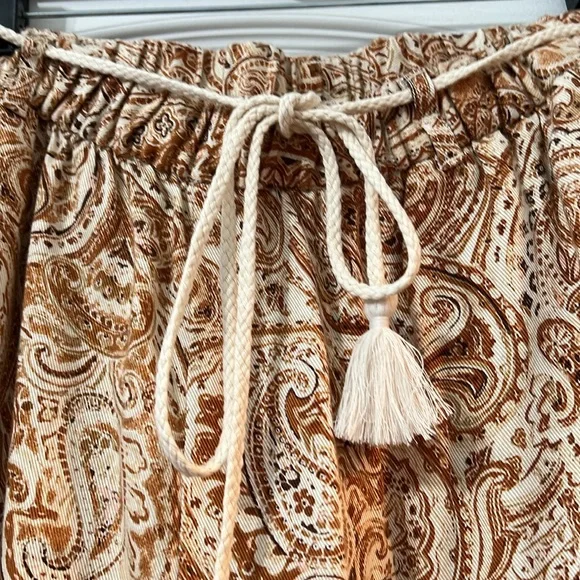 Paisley Drawstring Pants - Picture 5 of 7